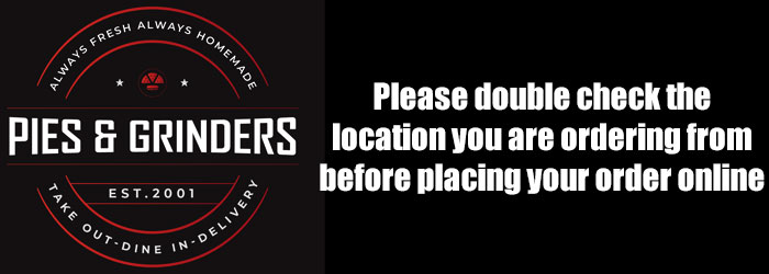 Pies & Grinders Logo